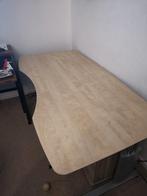 Hoogte verstelbaar bureau met kabelgoot 188x92,5, Ophalen, In hoogte verstelbaar, Zo goed als nieuw, Bureau