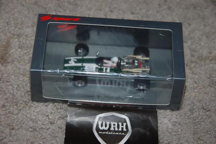 1:43 COOPER T81 BRITISCH GP REES SPARK S5294 WRH, Hobby en Vrije tijd, Modelauto's | 1:43, Zo goed als nieuw, Auto, Overige merken