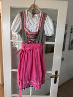 Stockerpoint Dirndl Maat 48 - Taupe/Rosé/Moos, Maat 46/48 (XL) of groter, Ophalen of Verzenden, Zo goed als nieuw, Kleding