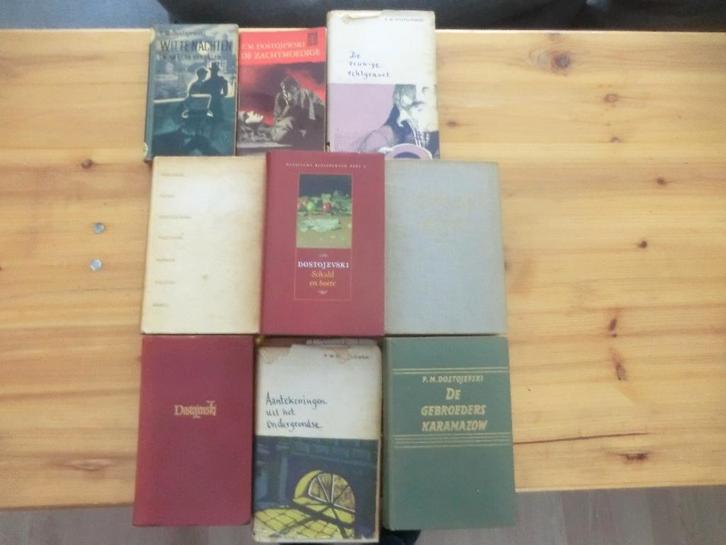 Dostojewski – 9 Russische klassiekers,, Boeken, Literatuur, Gelezen, Ophalen of Verzenden