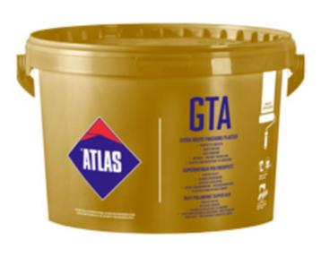  Atlas GTA Witte Rolbare Afwerklaag Kant en Klare Stuc 18kg beschikbaar voor biedingen