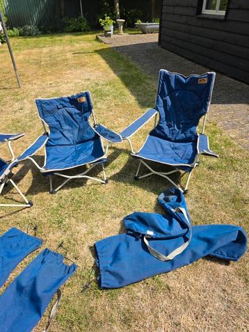 De Waard kampeer/ strand stoelen beschikbaar voor biedingen