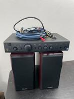 Arcam Alpha 7r versterker + mission 751 speakers, Losse componenten, Zo goed als nieuw, Nvt, Nvt