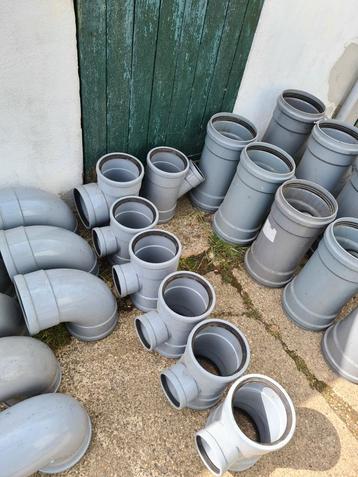 Pvc, manchet, knie, t-stuk, 125mm, 160mm, 200mm, 250mm beschikbaar voor biedingen