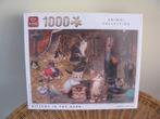 Puzzel * NIEUW in SEAL * 1000 stukjes * kittens in the barn, Ophalen of Verzenden, 500 t/m 1500 stukjes, Nieuw, Legpuzzel