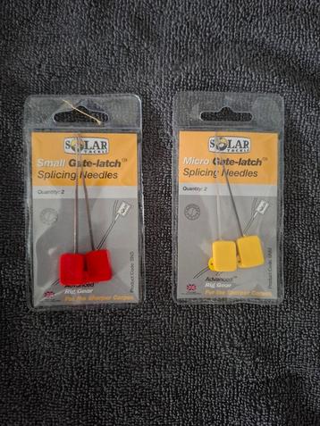 2x Solar splicing needles small en micro NIEUW  beschikbaar voor biedingen