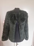 Bershka neppebont jasje xs donker groen, Ophalen of Verzenden, Zo goed als nieuw, Maat 34 (XS) of kleiner, Groen