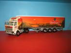Wernberger  SCANIA 142  met oplegger  Herpa, Ophalen of Verzenden, Zo goed als nieuw, Bus of Vrachtwagen, Herpa