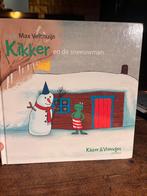 Kikker en de Sneeuwman - Max Velthuijs, Boeken, Ophalen of Verzenden, Zo goed als nieuw, Uitklap-, Voel- of Ontdekboek, 2 tot 3 jaar