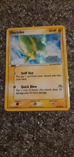 Electrike Holo Stamped- Crystal Guardians - 52/100 rare, Ophalen of Verzenden, Gebruikt, Losse kaart, Foil