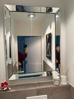 Facet geslepen spiegel 90x70 cm, Huis en Inrichting, Woonaccessoires | Spiegels, Ophalen, Zo goed als nieuw, Rechthoekig, 100 tot 150 cm
