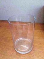Grote glazen vaas diameter 20 cm 28.5 cm hoogte., Ophalen, Nieuw, Glas, Minder dan 50 cm