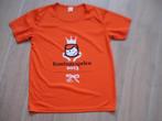 Nieuw oranje shirt Koningsspelen, maat 146 /152 o.t.o. 45 cm, Nieuw, Overige typen, Ophalen of Verzenden, Oranje of Koningsdag