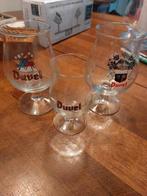 3 DUVEL GLAZEN wo muzikale koe, wapen en proefglaasje en, Ophalen of Verzenden, Zo goed als nieuw, Glas of Glazen, Duvel