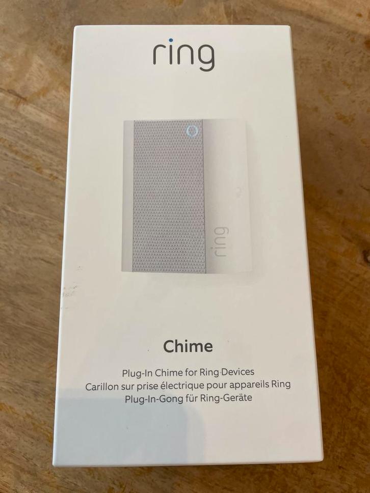 Nieuwe Ring Chime - Plug-In Deurbel, Huis en Inrichting, Deurbellen, Nieuw, Draadloos, Compatibel met smartphone, Ophalen of Verzenden