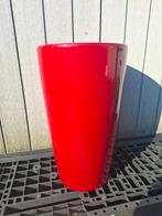 LECHUZA rondo 32 rood plantenbak bloembak, Ophalen, Zo goed als nieuw, Aardewerk, Minder dan 25 cm