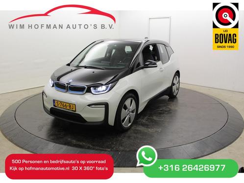 BMW i3 Executive 120Ah 42 kWh Warmtepomp CCS Snel lader Came, Auto's, BMW, Bedrijf, Te koop, i3, ABS, Achteruitrijcamera, Airbags