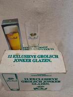 Grolsch Jonker Glazen - 12 stuks in originele doos, Ophalen of Verzenden, Nieuw, Glas of Glazen, Grolsch