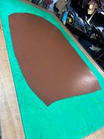 Bruin kleur tuigleer 3-3,5 mm dikte half soepel nr2, Bruin, Leer of Kunstleer, Ophalen of Verzenden, Zo goed als nieuw