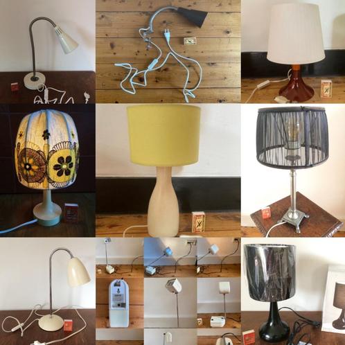 Leeslampjes nachtkastlampjes waaklampje tafellampjes vintage, Huis en Inrichting, Lampen | Overige, Zo goed als nieuw, Ophalen of Verzenden