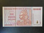 Zimbabwe pick 84 2008 UNC, Postzegels en Munten, Bankbiljetten | Afrika, Ophalen of Verzenden, Zimbabwe, Los biljet