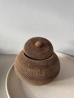 Decoratieve pot bolletjes structuur Ibiza - nieuw, Ophalen of Verzenden, Nieuw