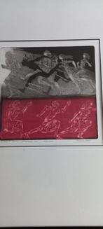 Prachtig ingelijst ets aquatint van Michael Jepkes, Antiek en Kunst, Kunst | Litho's en Zeefdrukken, Ophalen of Verzenden