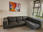 IKEA Nockeby 3 zits-hoekbank met chaise longue, Huis en Inrichting, Ophalen, Gebruikt, Metaal, Modern