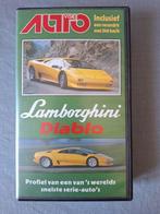 Video - VHS - LAMBORGHINI DIABLO - Autovisie, Alle leeftijden, Ophalen of Verzenden, Zo goed als nieuw, Documentaire