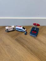 ZGAN wit elektrische houten trein remote Playtive sint idee, Ophalen of Verzenden, Zo goed als nieuw, Rij- of Hobbelspeelgoed