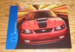 2003 Ford Mustang Brochure USA, Gelezen, Ford, Verzenden
