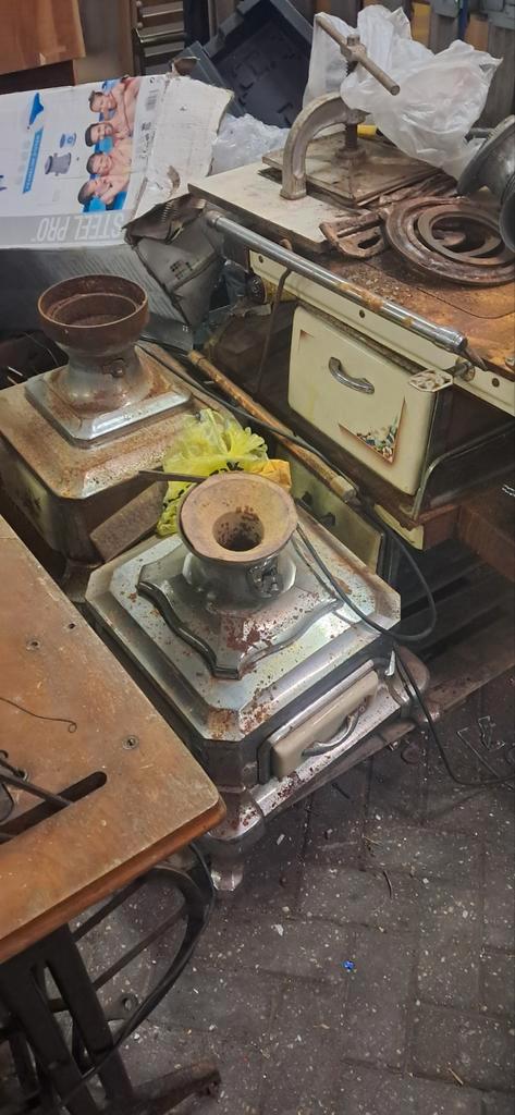 Oude Franse Potkachels - Onderdelen/Restauratie, Antiek en Kunst, Antiek | Overige Antiek, Ophalen