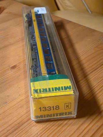 Minitrix 13318, NS ICR 1e klasse - Nieuwstaat beschikbaar voor biedingen