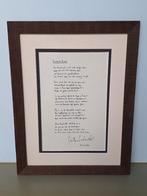 gedicht Enschede huilt door Willem Wilmink nav vuurwerkramp, Ophalen of Verzenden