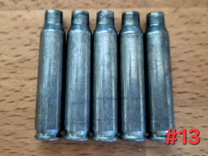 Stalen .223 Remington hulzen S&B, Verzamelen, Militaria | Algemeen, Landmacht, Hulzen of Bodemvondsten, Nederland, Ophalen of Verzenden
