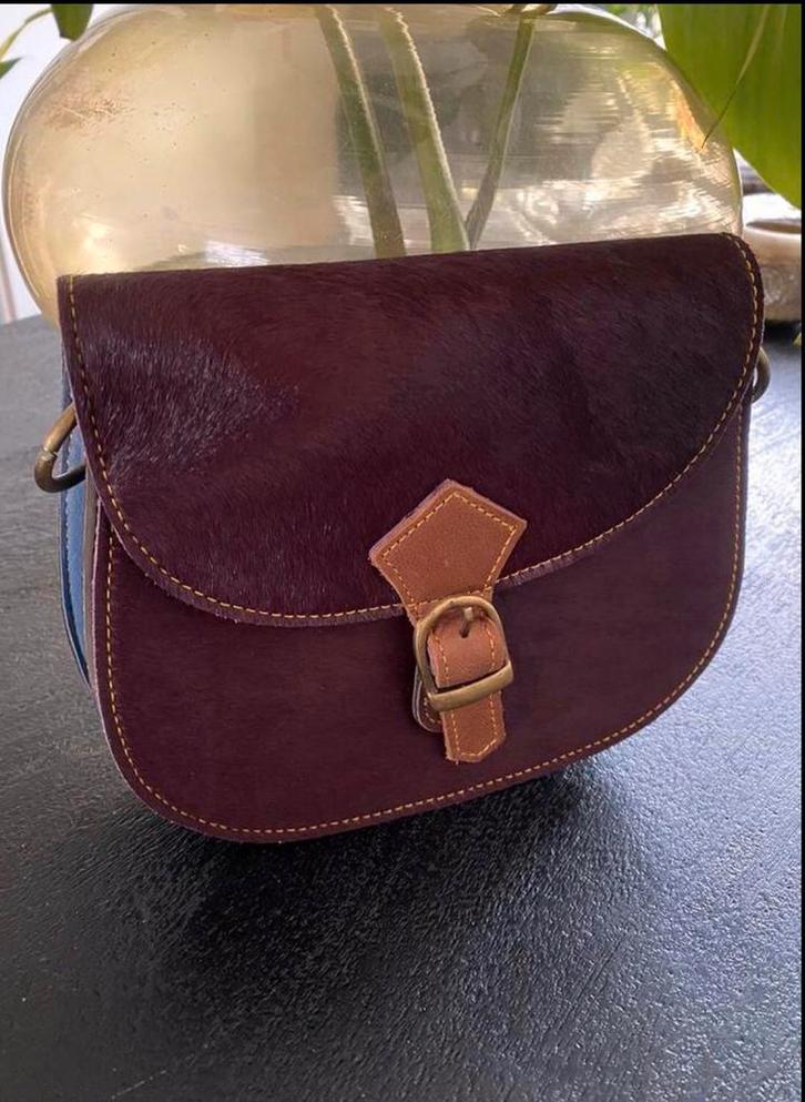 Booming Bags Schoudertas, Sieraden, Tassen en Uiterlijk, Tassen | Damestassen, Nieuw, Schoudertasje, Bruin, Ophalen of Verzenden