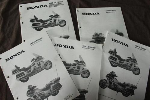 Honda GL1500 1993-1996 montage instructies GL1500 SE A, Motoren, Handleidingen en Instructieboekjes, Honda, Ophalen of Verzenden