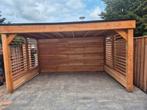 Timmerman overkapping schutting veranda timmerwerk vlonder, Ophalen of Verzenden, Zo goed als nieuw, 500 cm of meer, 3 ramen of meer