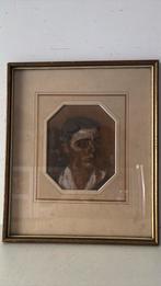 Ets portret 1920 - art deco, Verzenden