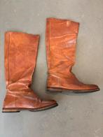 Shabbies Amsterdam hoge leren laarzen maat 40, Kleding | Dames, Schoenen, Ophalen of Verzenden, Zo goed als nieuw, Zwart, Hoge laarzen