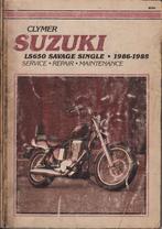 Suzuki LS650 Service repair maintenance Engels 1986-1988 Cly, Ophalen of Verzenden, Suzuki