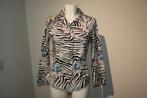 Kenzo jasje zebra print kleurrijke bloemen door de print F38, Maat 38/40 (M), Overige kleuren, Verzenden, Kenzo