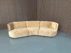 GRATIS LEVERING Organische Velvet Bank 290x80 SHOWROOMMODEL, 250 tot 300 cm, Stof, Nieuw, 75 tot 100 cm