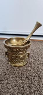 Vijzel en stamper - Nick Anno 1590 Nette Verwin - 20e eeu, Antiek en Kunst, Ophalen of Verzenden, Brons