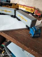 Relay dubbel aanhanger matchbox 1.64  kijk foto, Hobby en Vrije tijd, Modelauto's | 1:50, Ophalen of Verzenden, Zo goed als nieuw