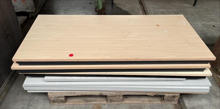 Tafelbladen, Huis en Inrichting, Tafels | Eettafels, Gebruikt, 50 tot 100 cm, 200 cm of meer, Vijf personen of meer, Rechthoekig