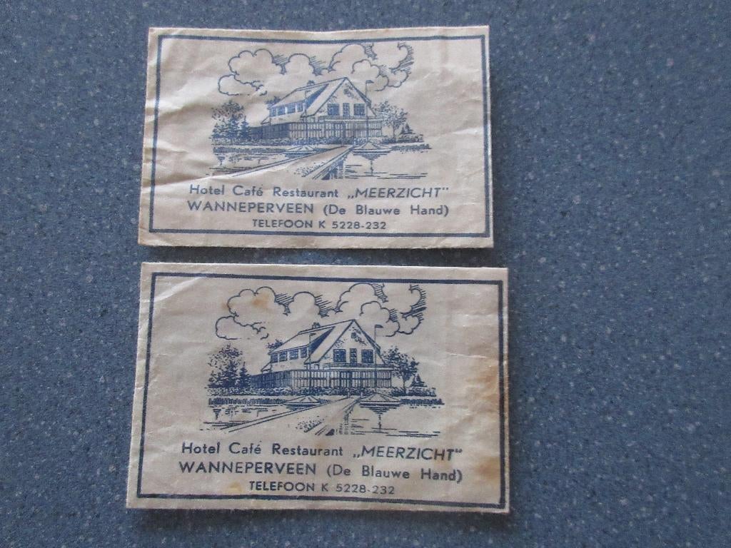 Wanneperveen/De Blauwe Hand, hotel-café-rest. Meerzicht, Verzenden, Nederland