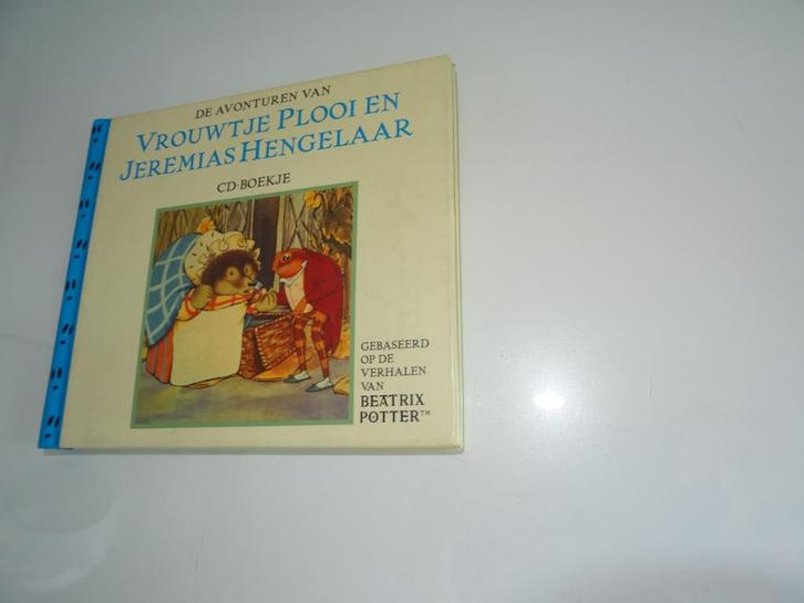 Peter Rabbit - Vrouwtje Plooi en Jeremias Hengelaar, Boeken, Kinderboeken | Kleuters, Zo goed als nieuw, Fictie algemeen, Ophalen