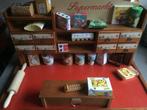 Vintage speelgoed houten supermarkt, Kinderen en Baby's, Speelgoed | Houten speelgoed, Ophalen, Gebruikt, Overige typen