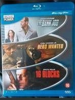 The Bank Job, Hero Wanted en 16 blocks bluray NL ondertiteld, Ophalen of Verzenden, Zo goed als nieuw, Actie